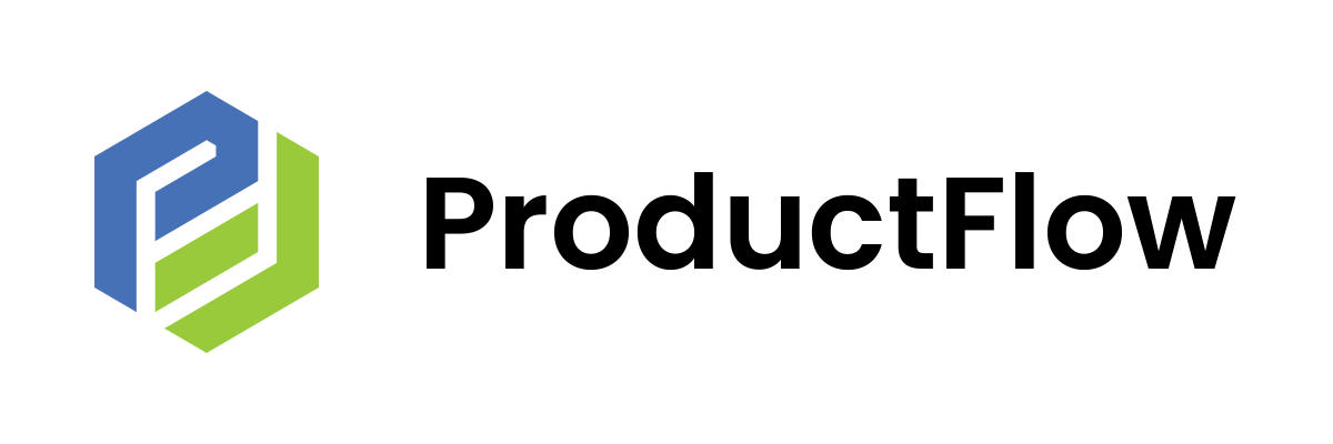 ProductFlow Logo Transparant - Horizontaal